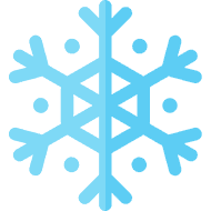 icon of a snowflake